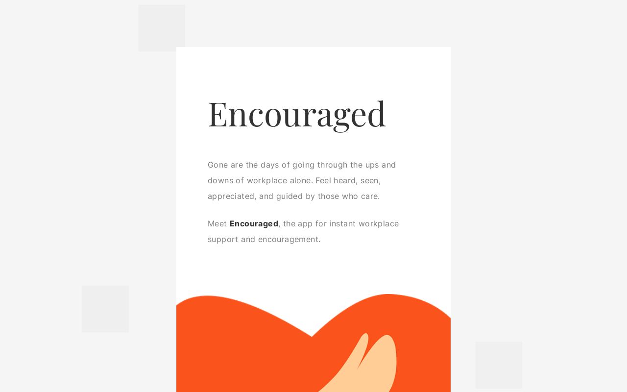 Carrd profile picture for @encouraged